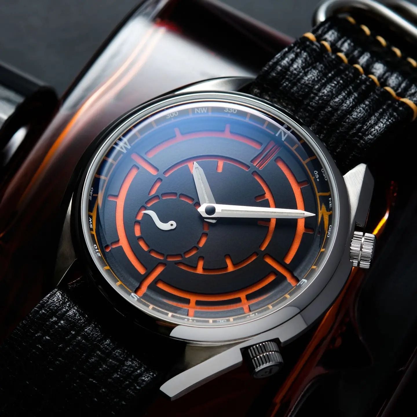 Feynman Timekeepers Fjorde Magma (Orange)