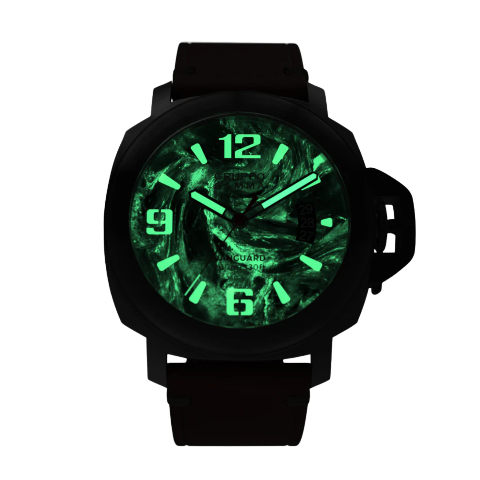 Gruppo Gamma Vanguard AG-11 Brushed Steel (triple date)