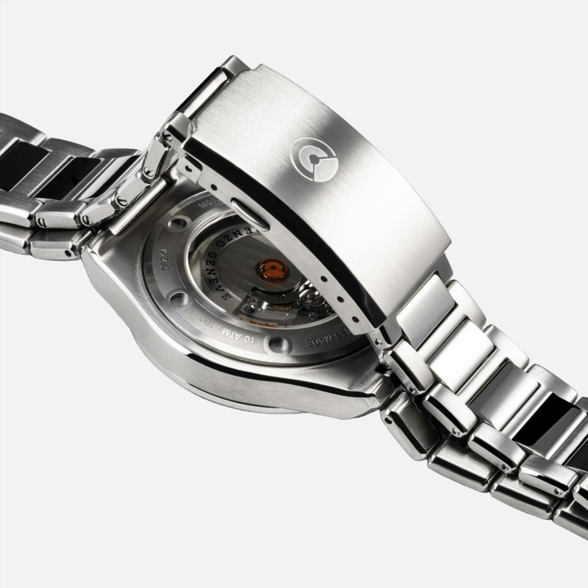 Direnzo DRZ-04 Mondial Light Blue (Tiffany) (extra black silicone strap)