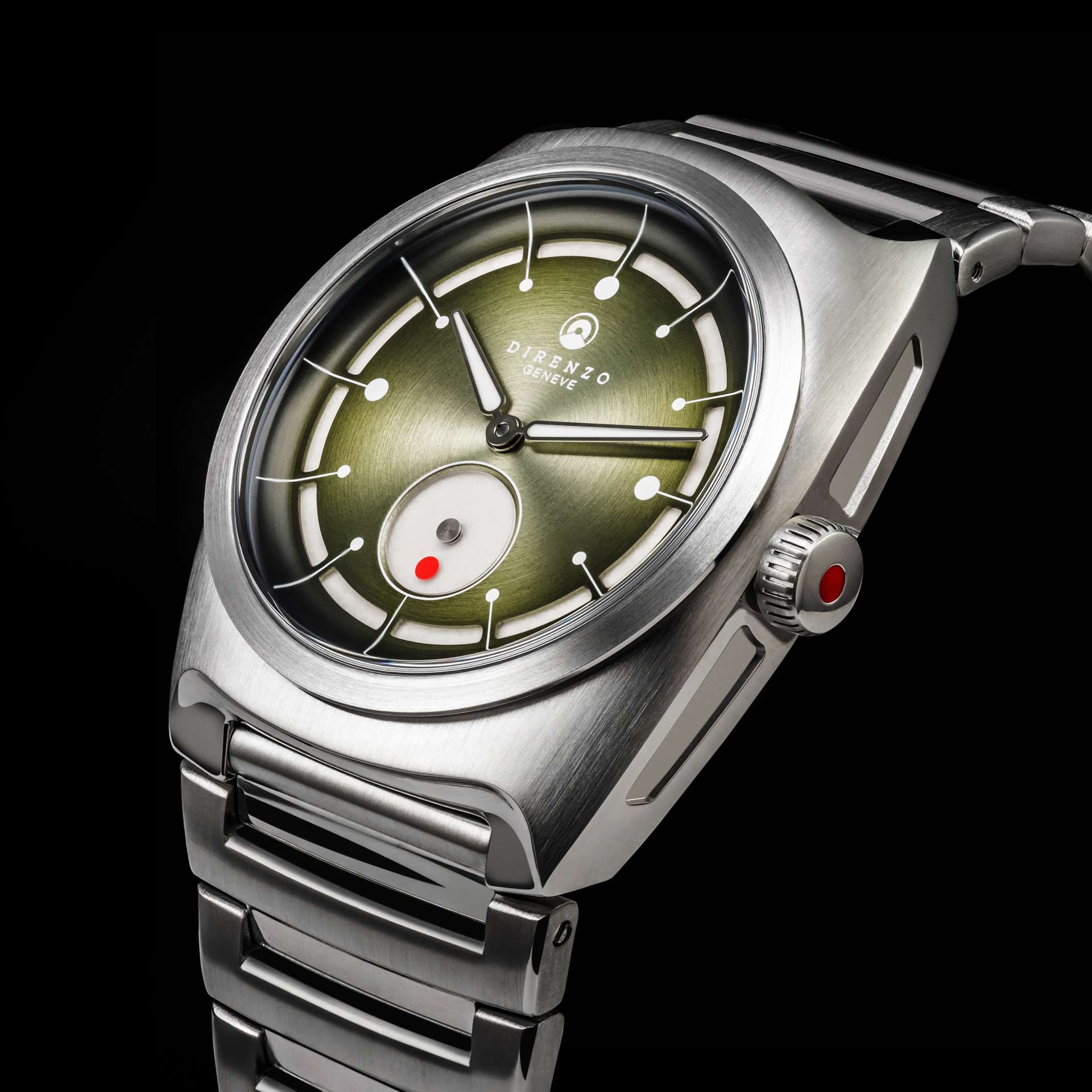 Direnzo DRZ-06 Green (Wandering Star) (Green rubber strap)