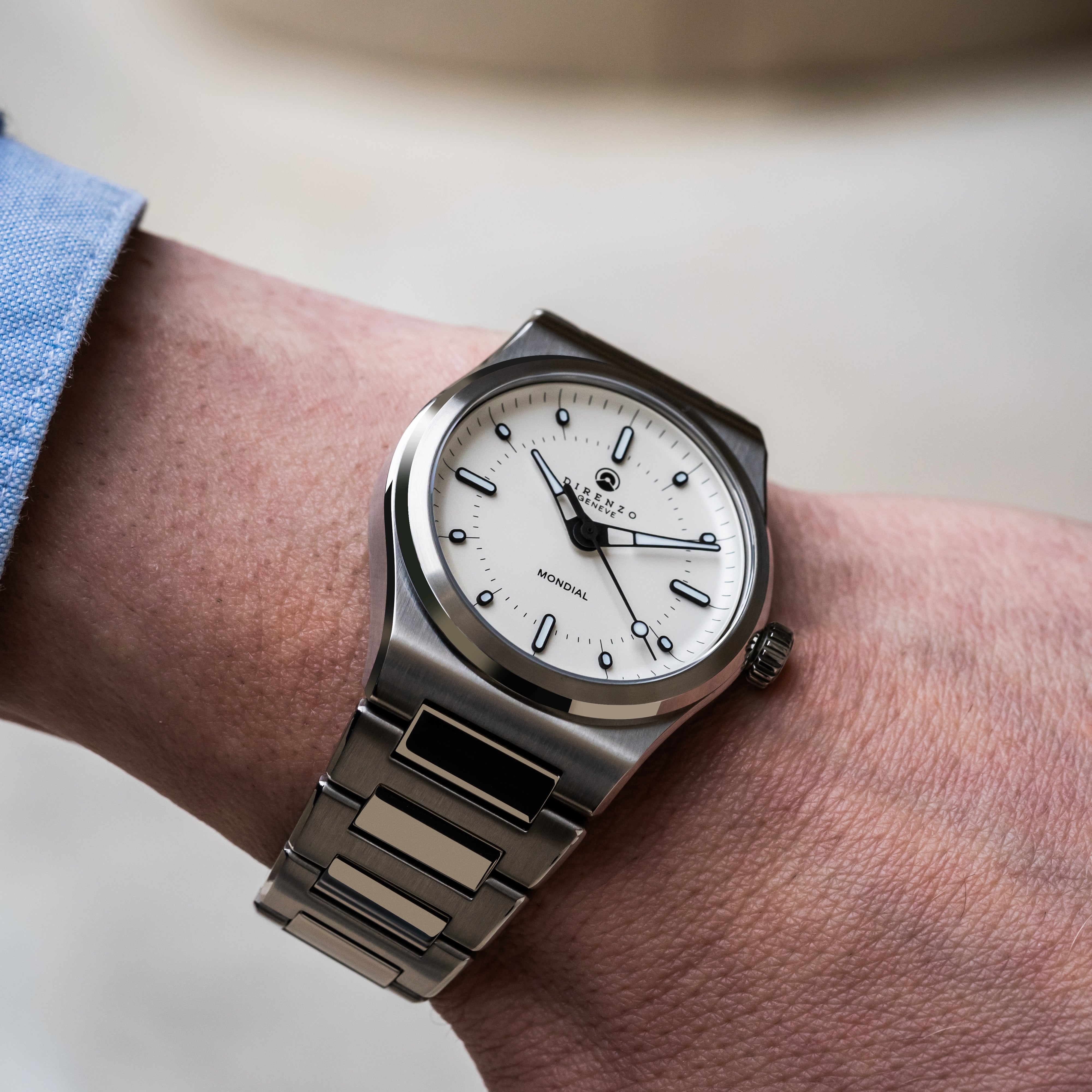 Direnzo DRZ-04R Mondial White (No Date)