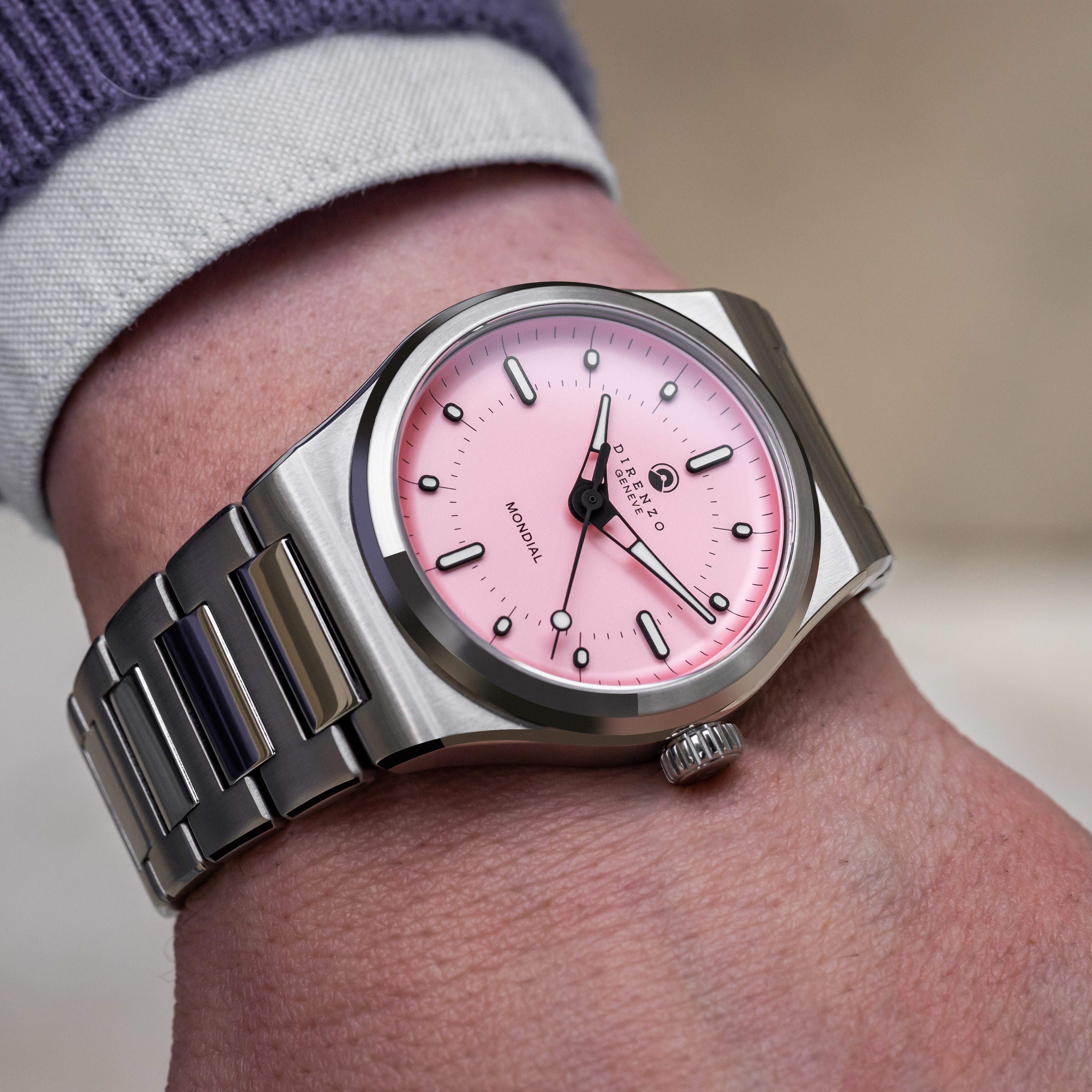 Direnzo DRZ-04R Mondial Pink (No Date)