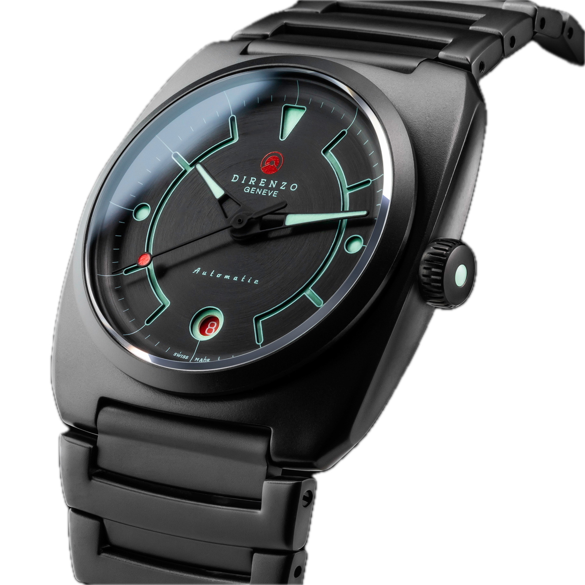 Direnzo DRZ 02R Aerolite 2026 - Black PVD Turquoise Limited Edition - Preorder Special Offer