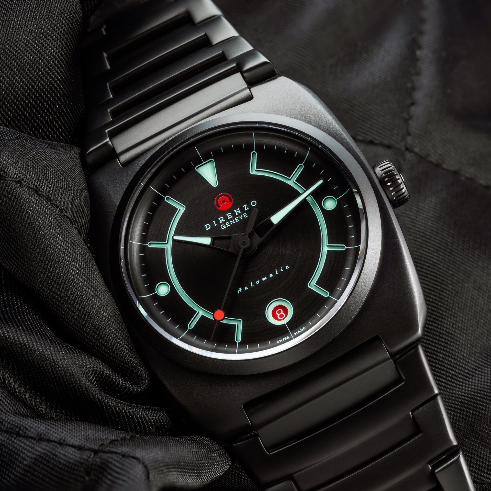 Direnzo DRZ 02R Aerolite 2026 - Black PVD Turquoise Limited Edition - Preorder Special Offer