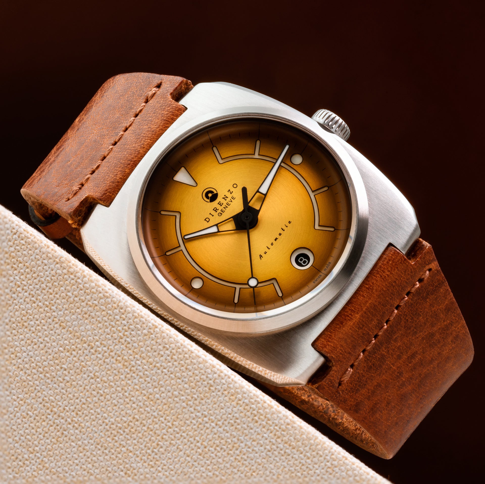 Direnzo DRZ 02R Aerolite 2026 - Gold - Date - Preorder Special Offer