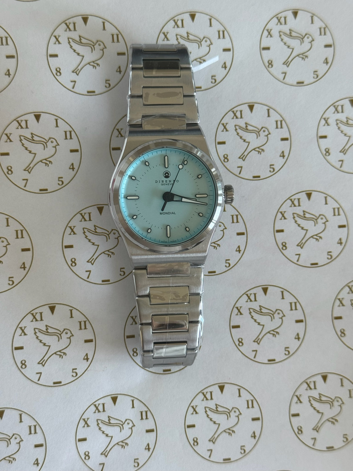 Direnzo DRZ-04R Mondial Tiffany Blauw (Zonder Datum)