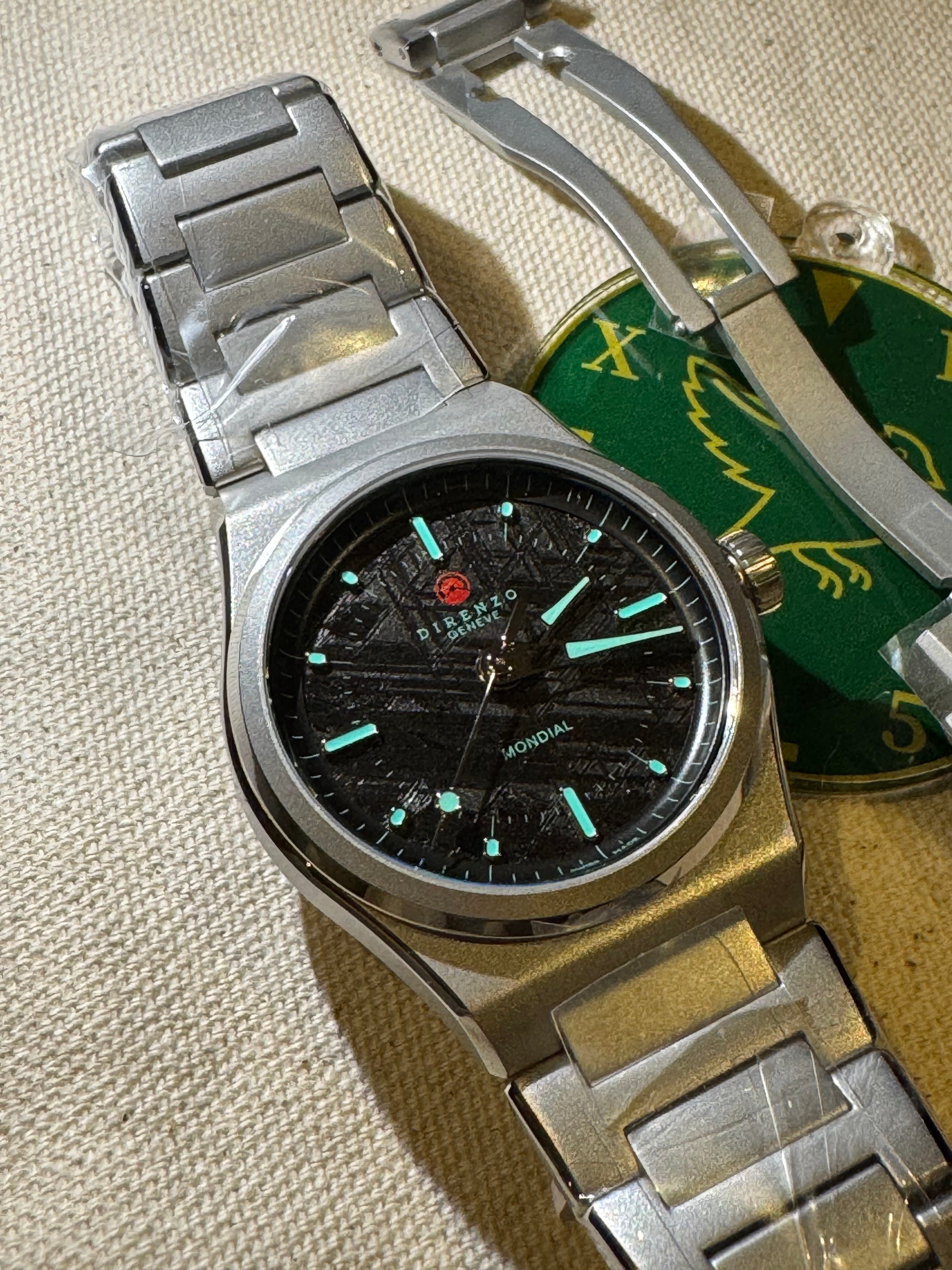 Direnzo DRZ-04R Mondial LE Sandblast Meteorite (No Date) Deluxe set