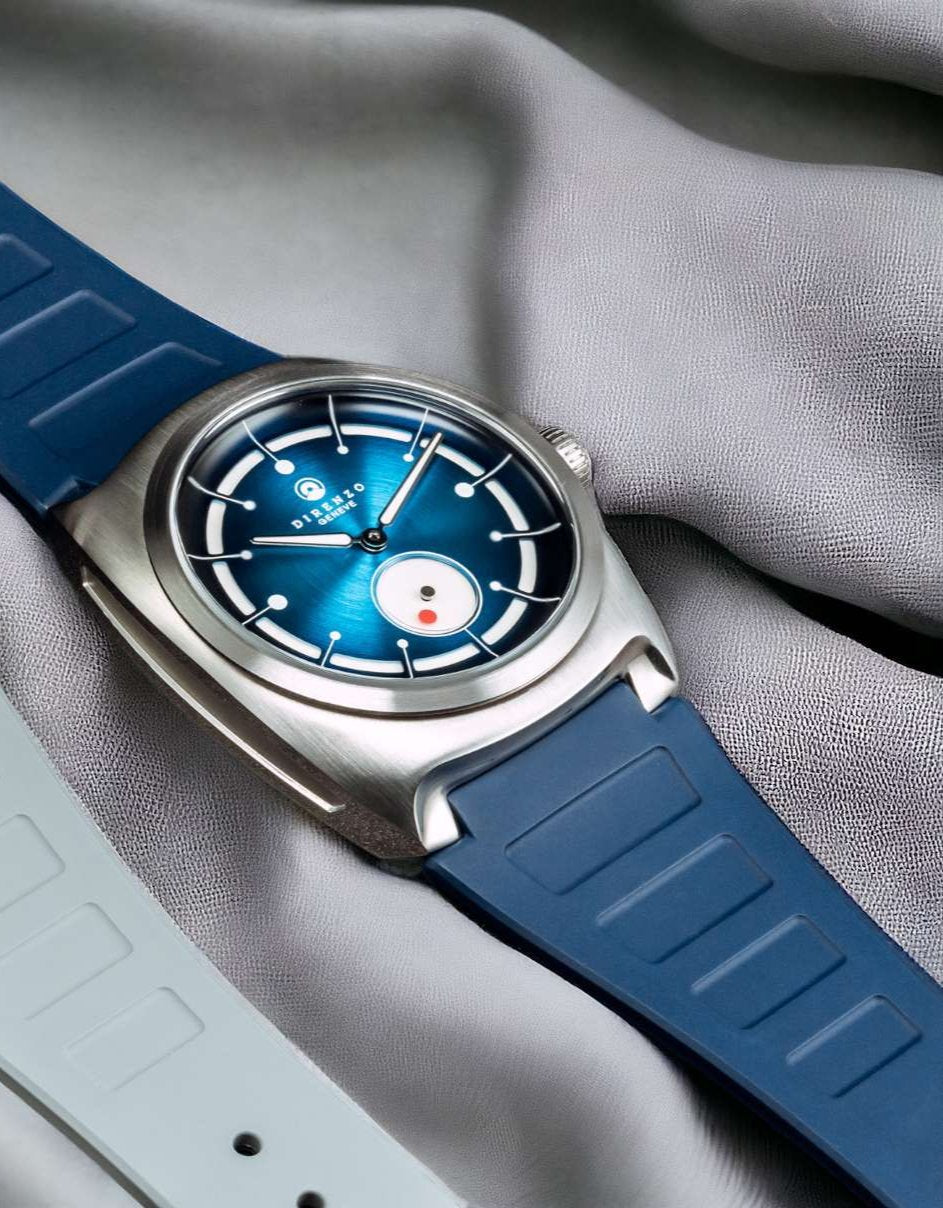 Direnzo DRZ-06 Blue (Wandering Star) (Blue rubber strap)