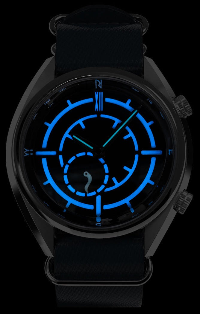 Feynman Timekeepers Fjorde Tempest (Dark Blue Grey)