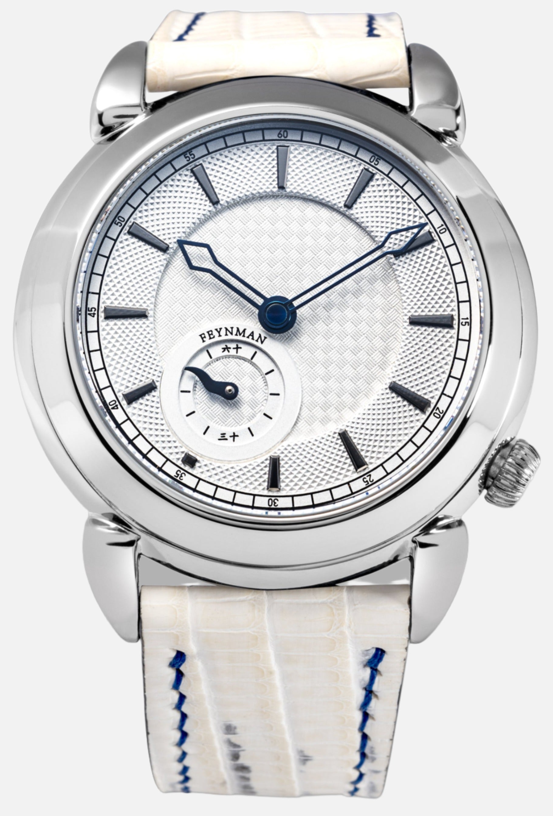 Feynman Timekeepers One Snowflake (White)