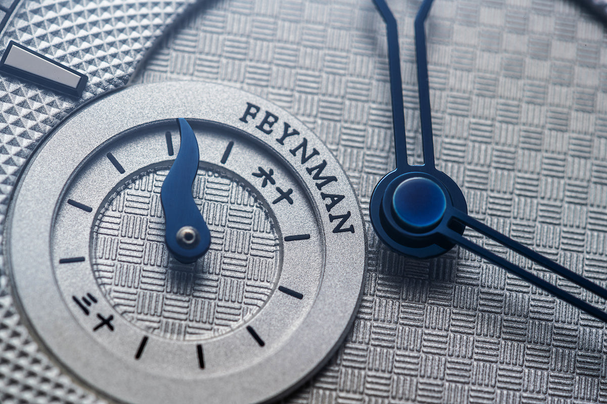 Feynman Timekeepers One Snowflake (White)