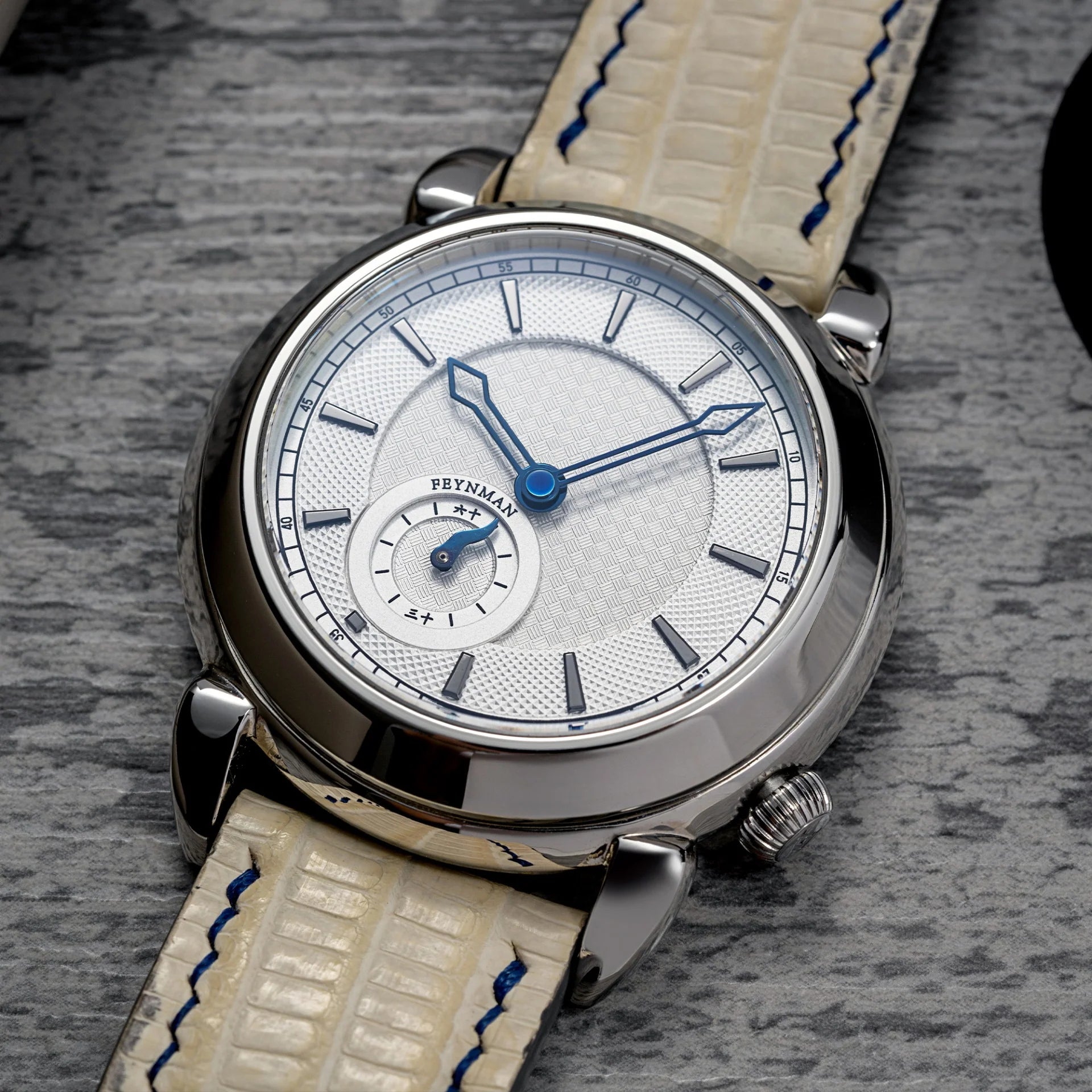 Feynman Timekeepers One Snowflake (White)