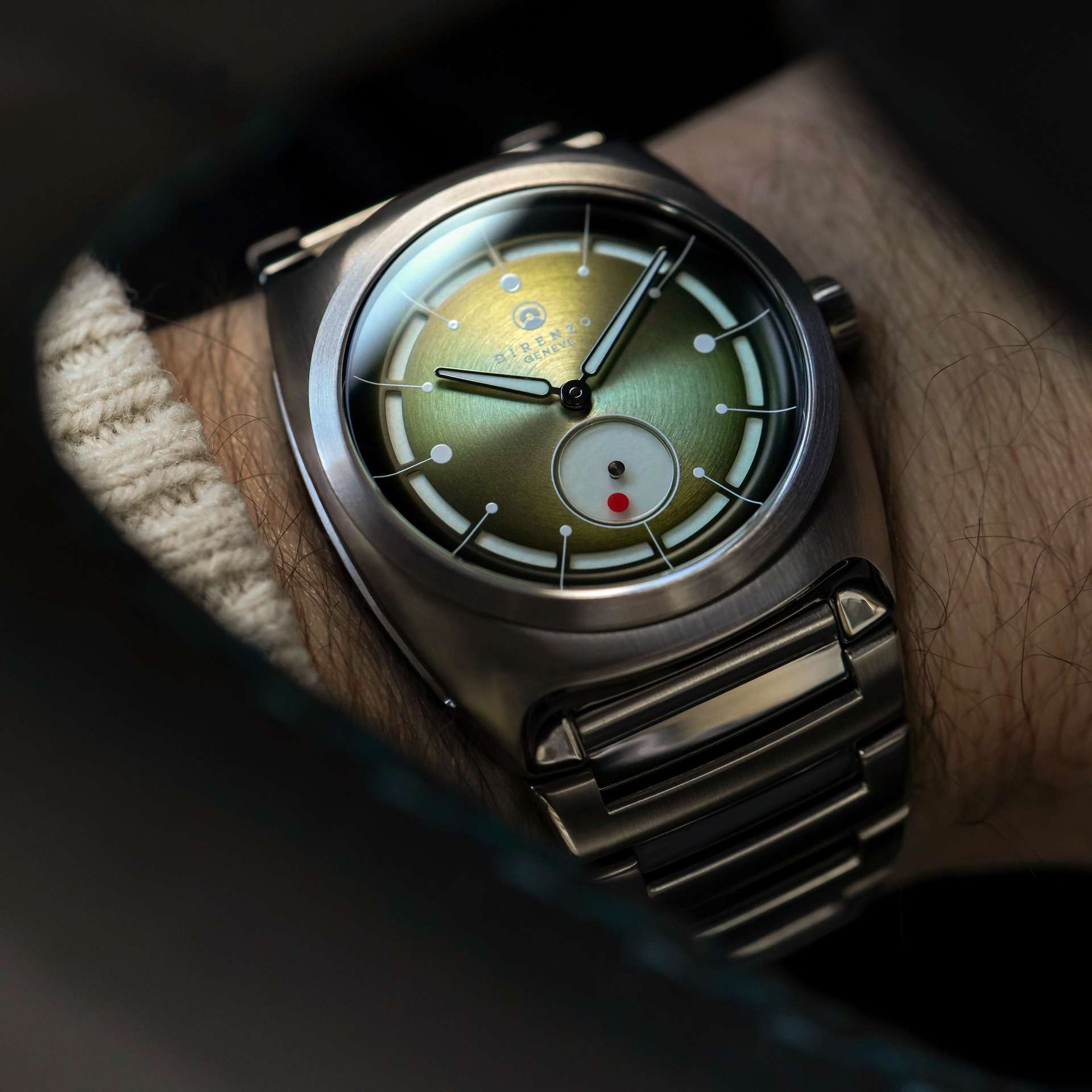 Direnzo DRZ-06 Green (Wandering Star) (Green rubber strap)
