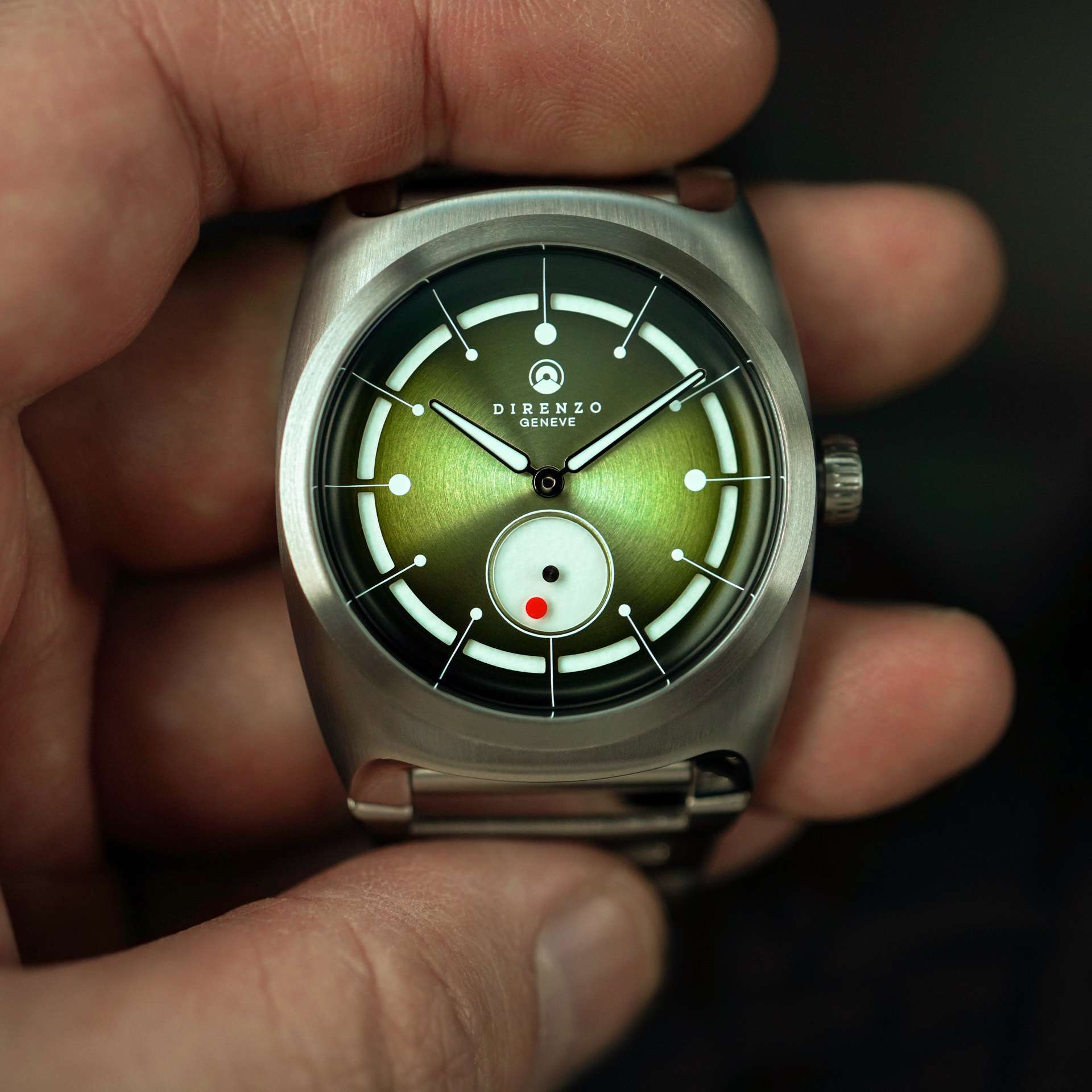 Direnzo DRZ-06 Green (Wandering Star) (Green rubber strap)