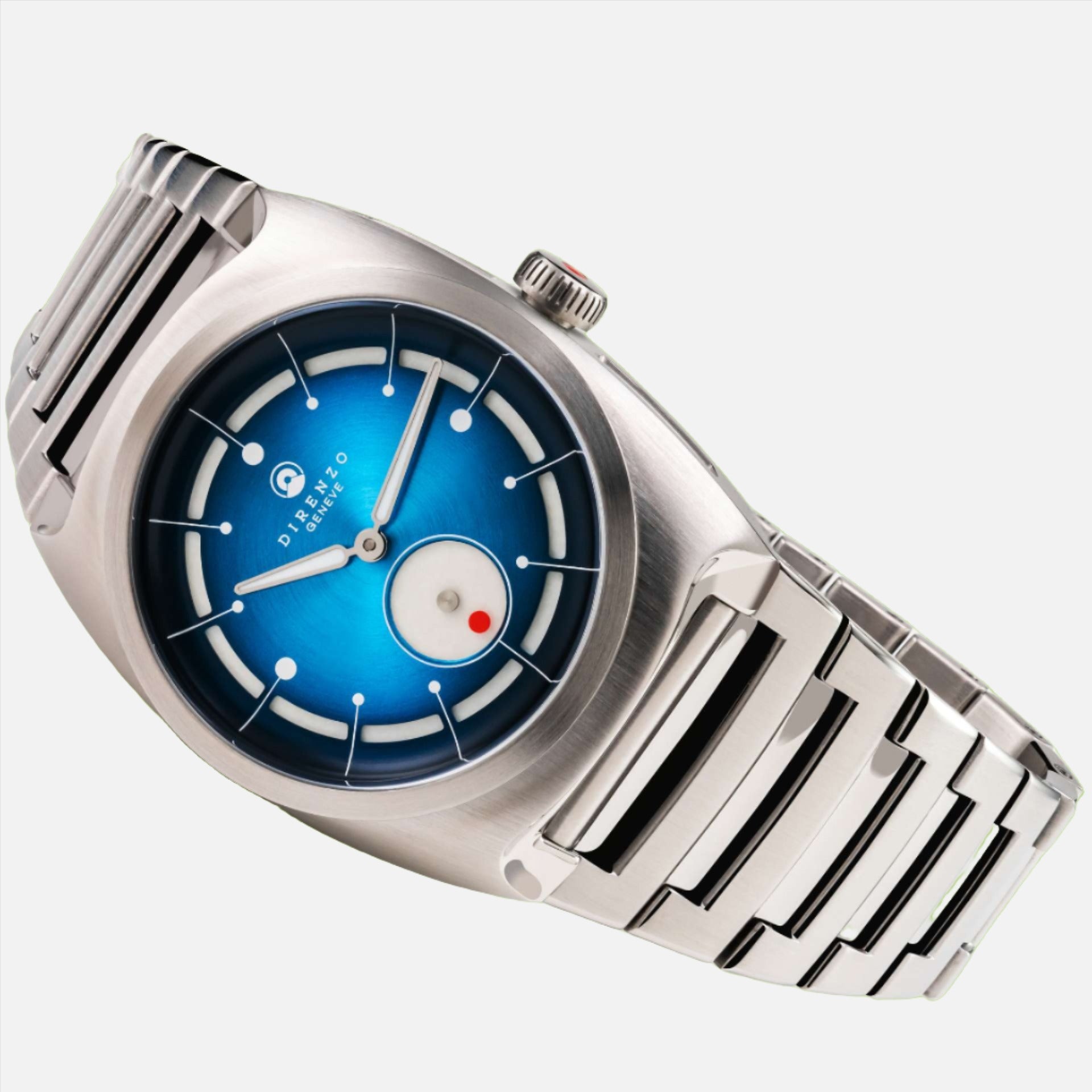 Direnzo DRZ-06 Blue (Wandering Star) (Black leather strap)