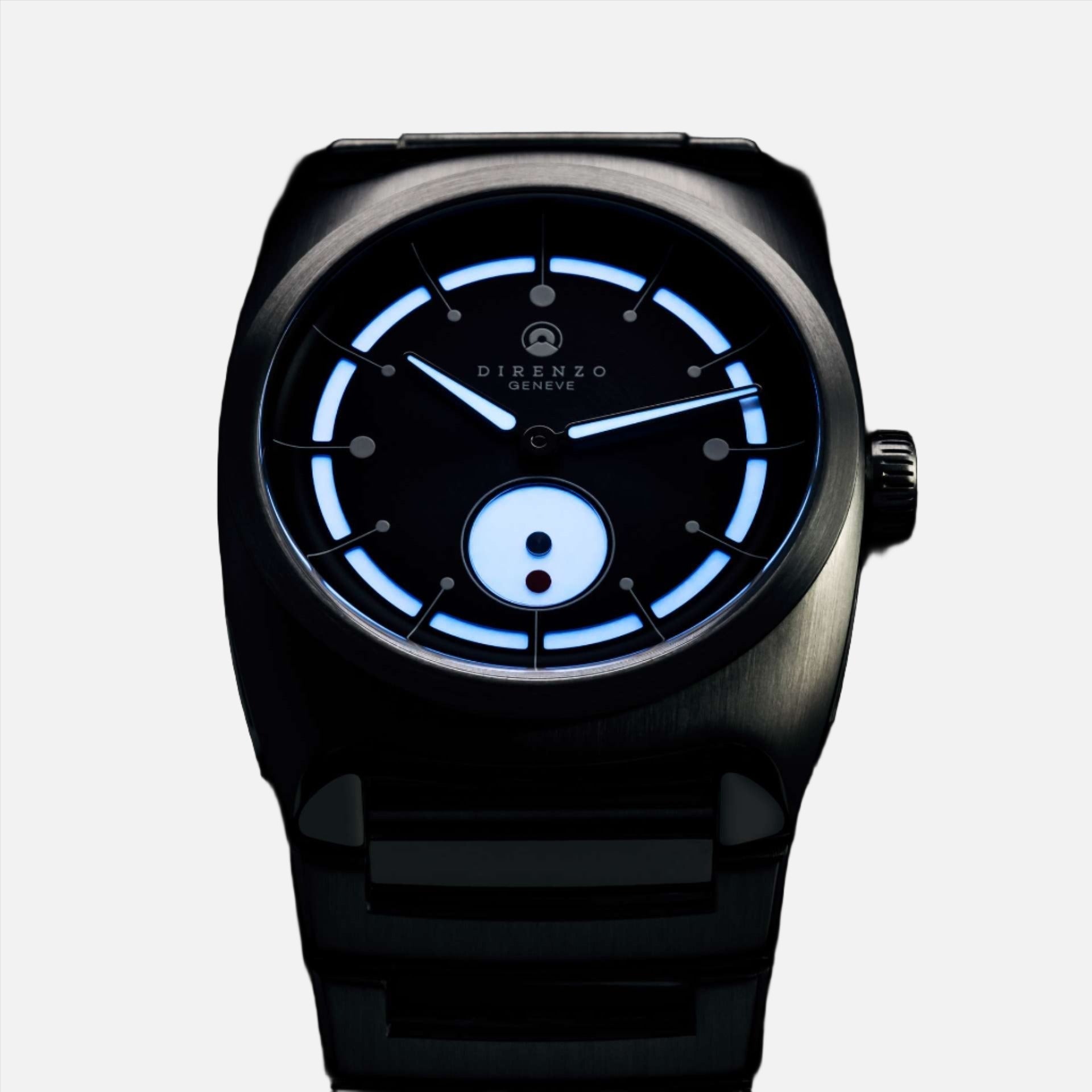 Direnzo DRZ-06 Blue (Wandering Star) (Black leather strap)