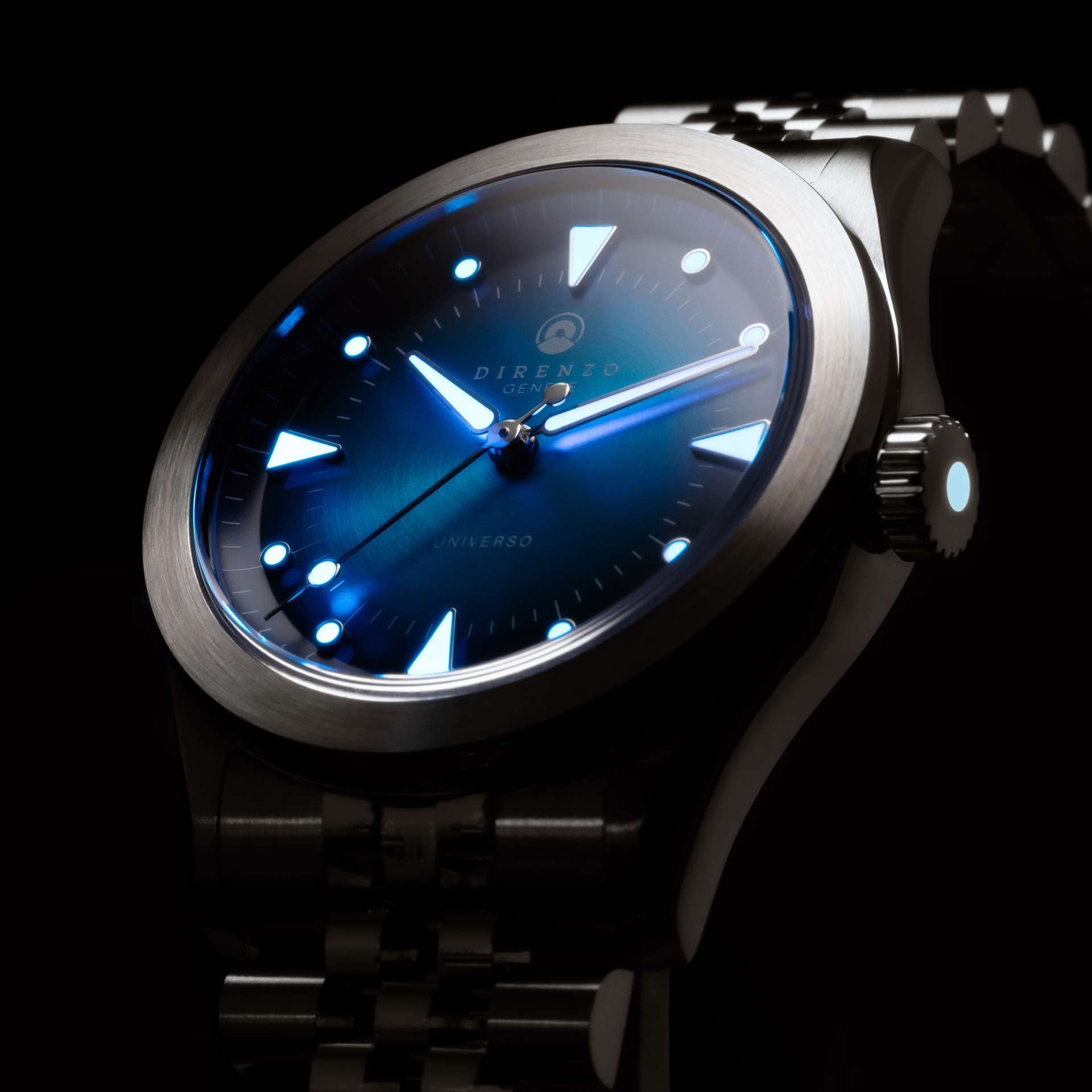 Direnzo DRZ-07 Universo Blue Aventurine Stars Dial (No Date)