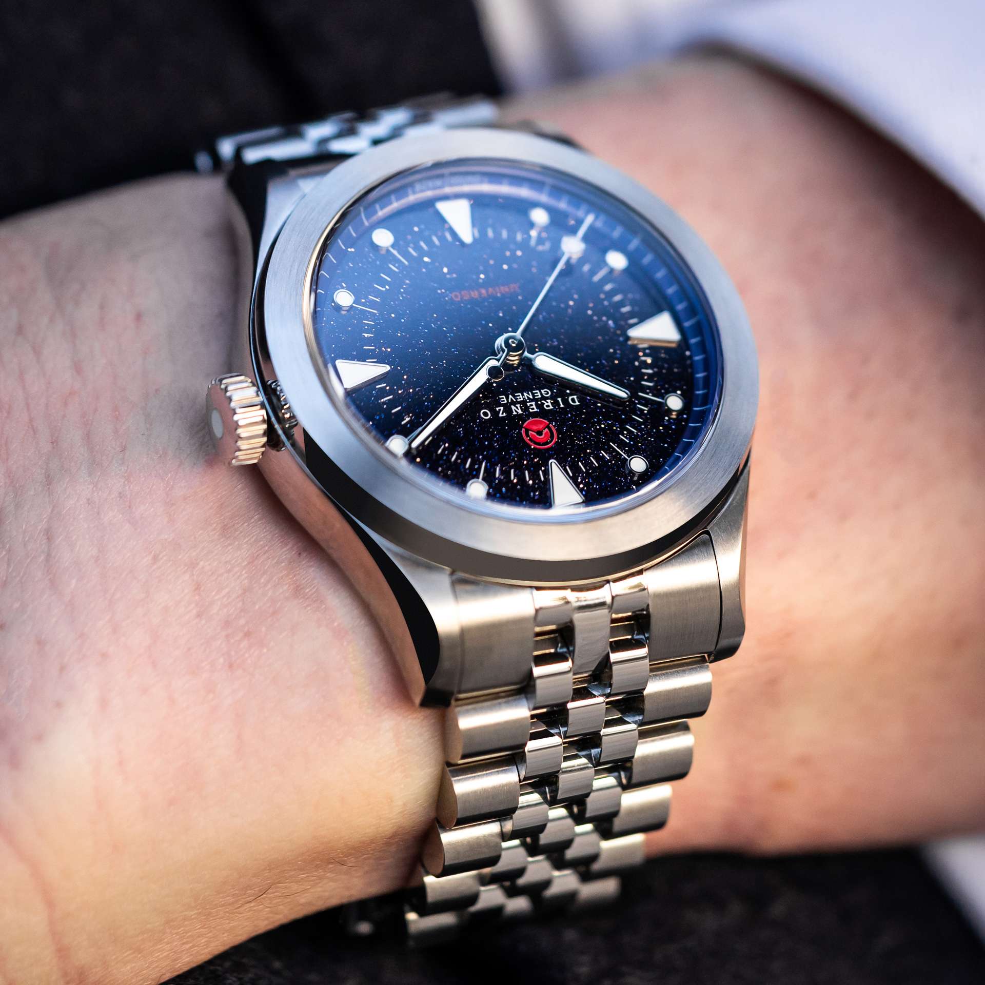 Direnzo DRZ-07 Universo Blue Aventurine Stars Dial (No Date)