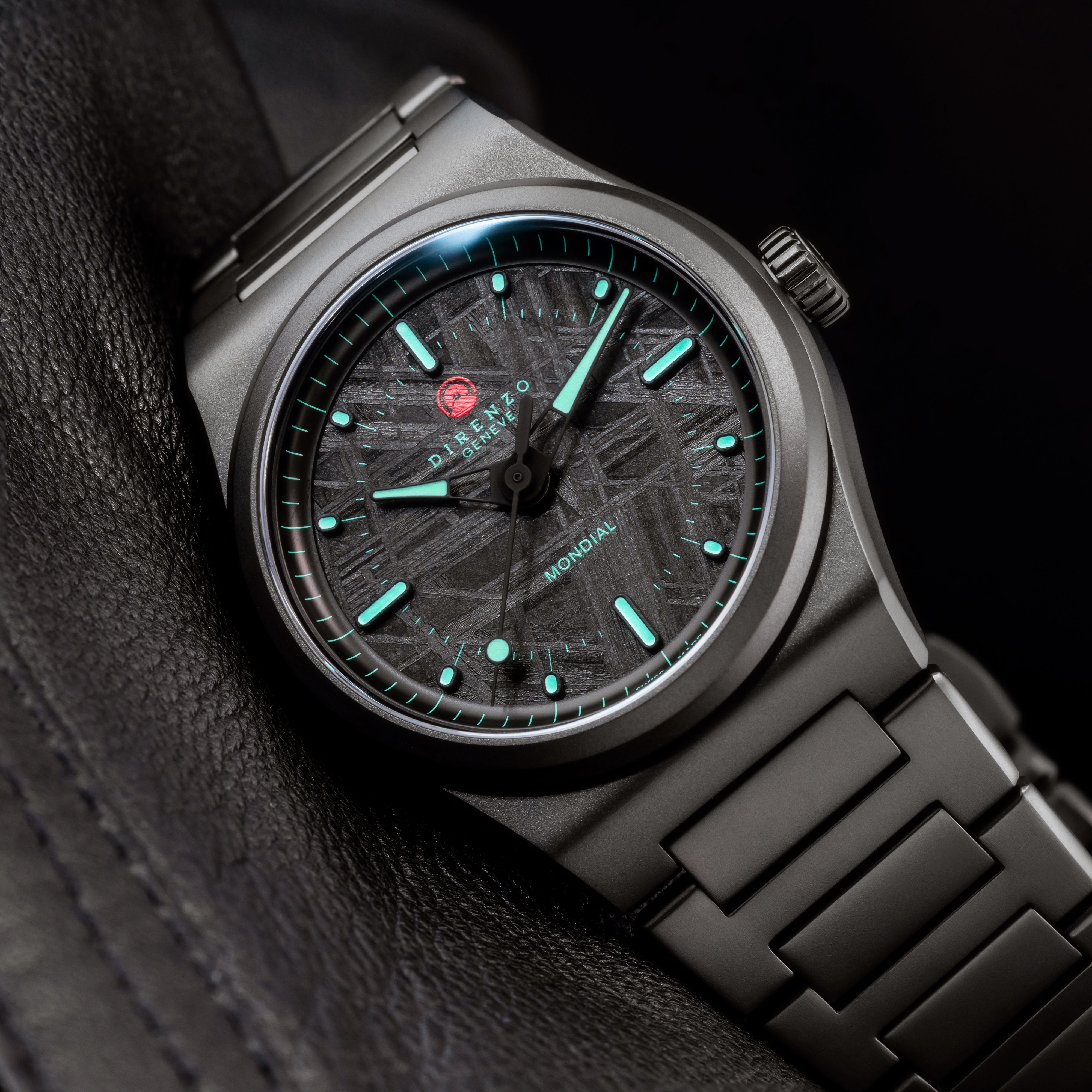 Direnzo DRZ-04R Mondial LE PVD Meteorite (No Date) Premium set