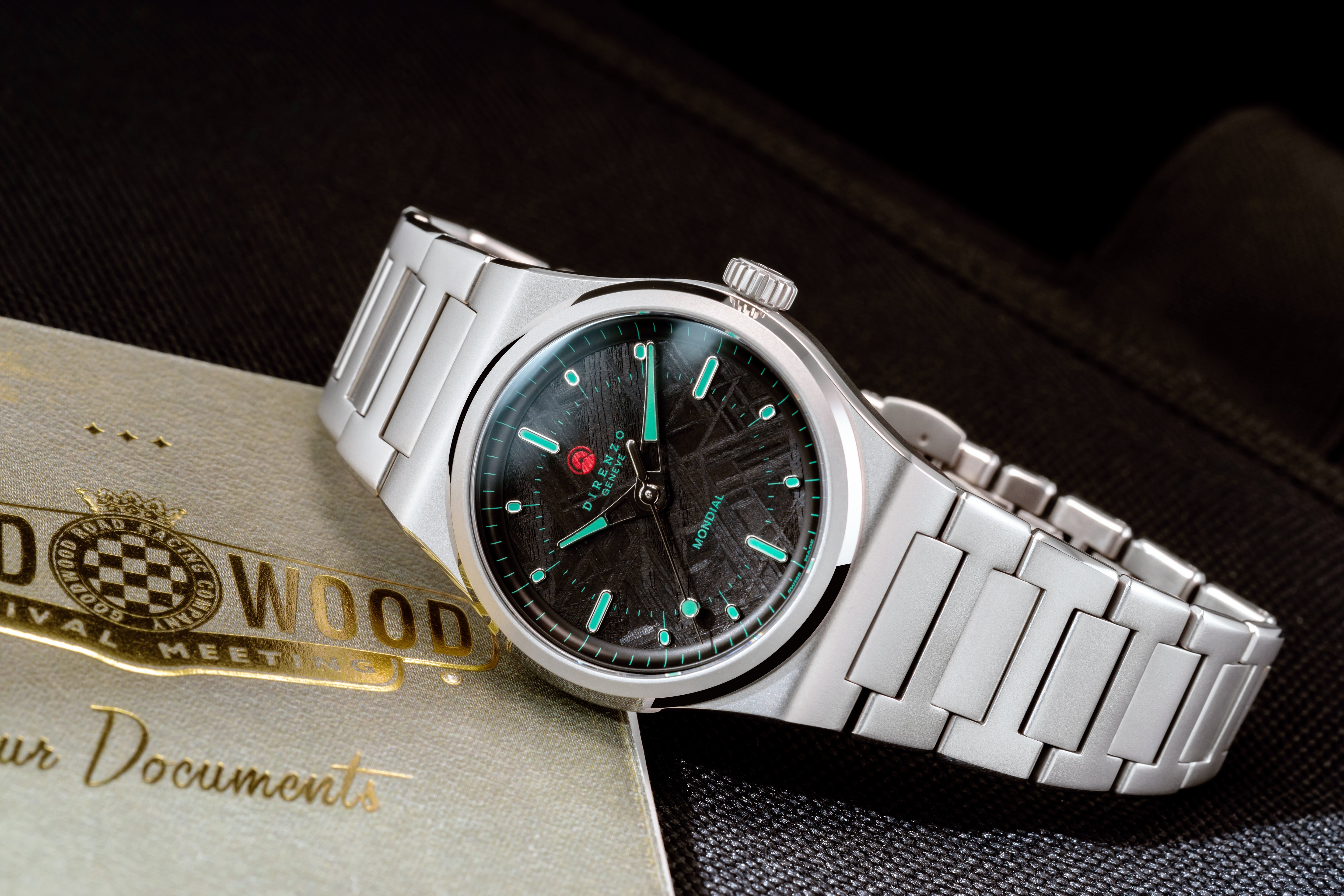 Direnzo DRZ-04R Mondial LE Sandblast Meteorite (No Date) Deluxe set