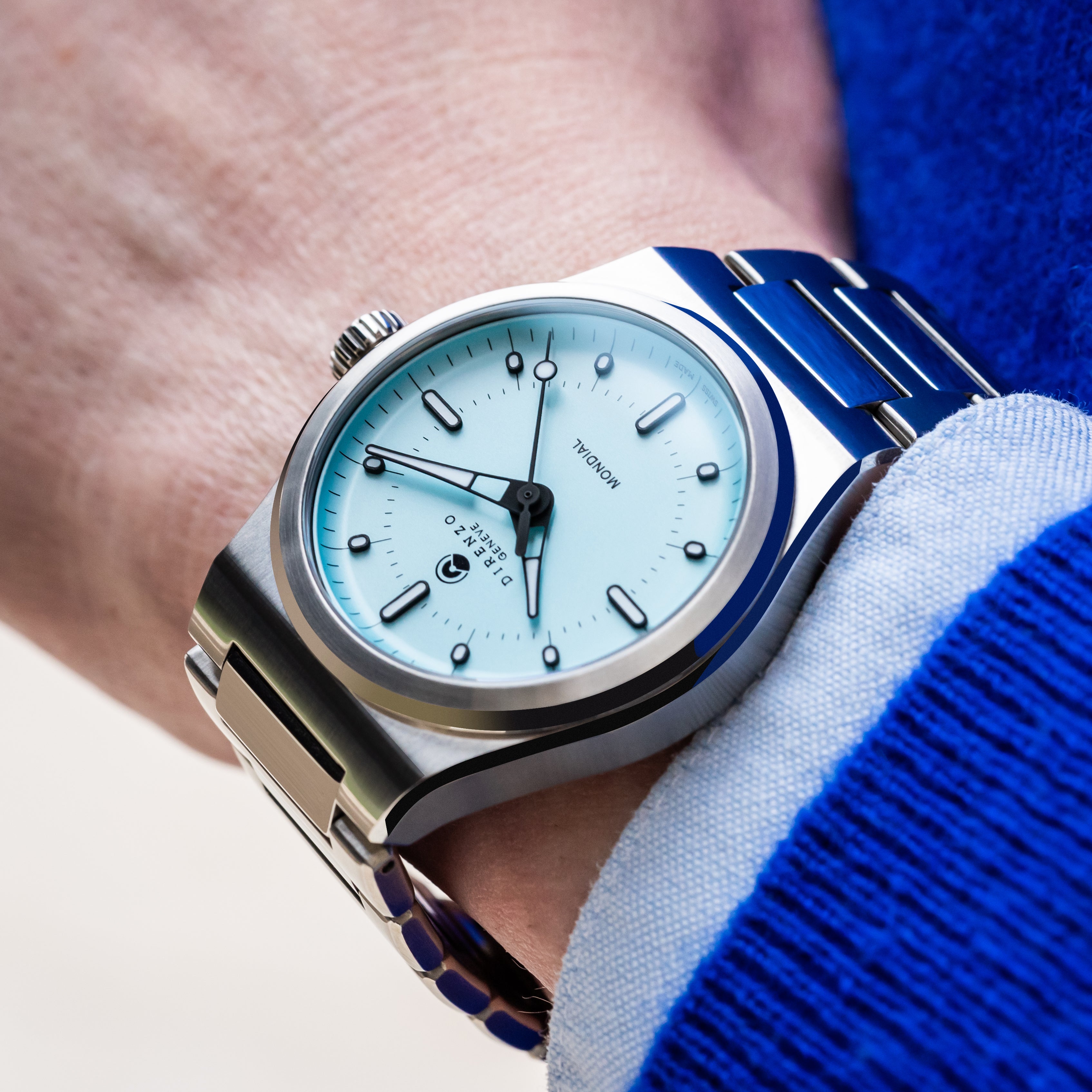 Direnzo DRZ-04R Mondial Tiffany Blue (No Date)