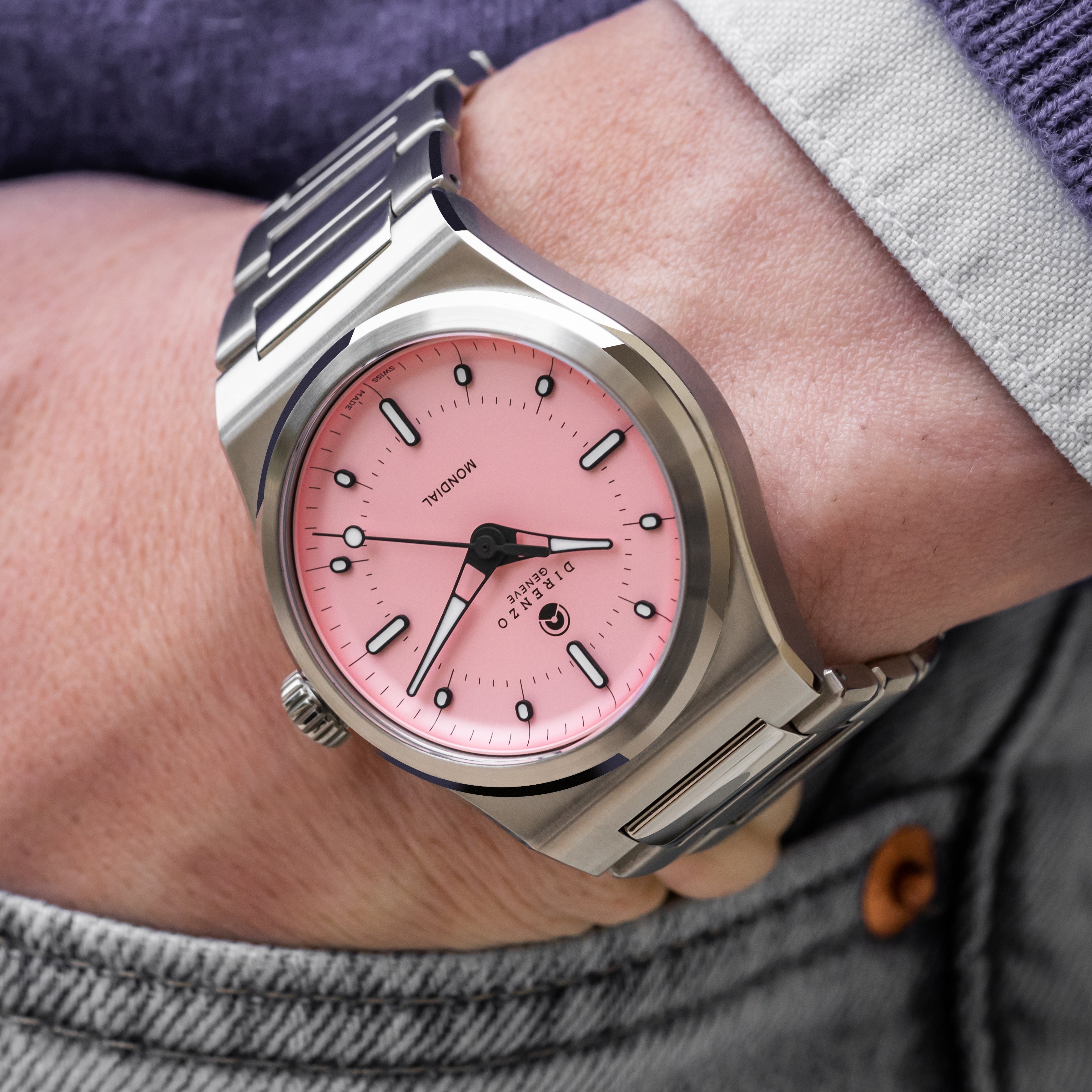 Direnzo DRZ-04R Mondial Pink (No Date)