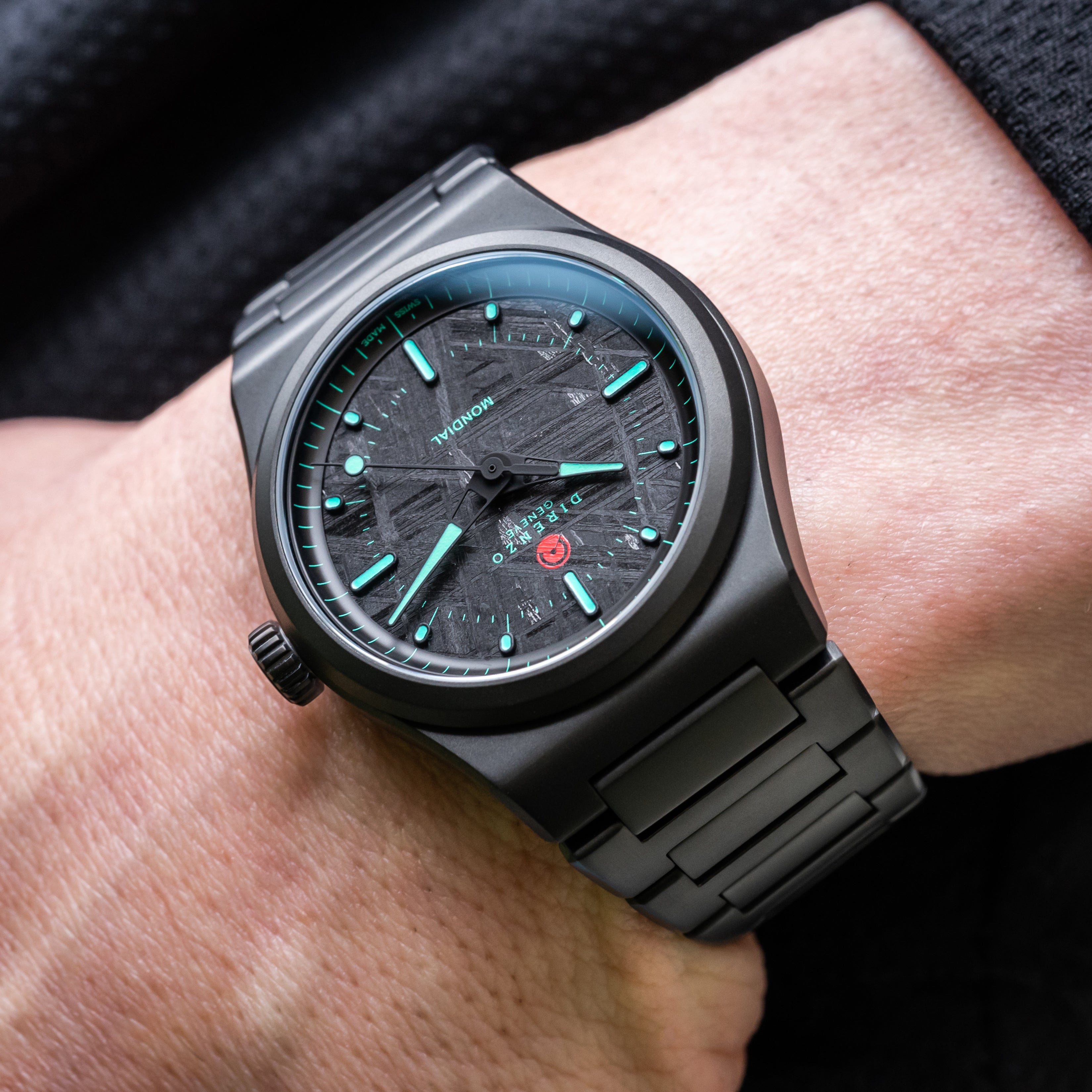 Direnzo DRZ-04R Mondial LE PVD Meteorite (No Date) Premium set