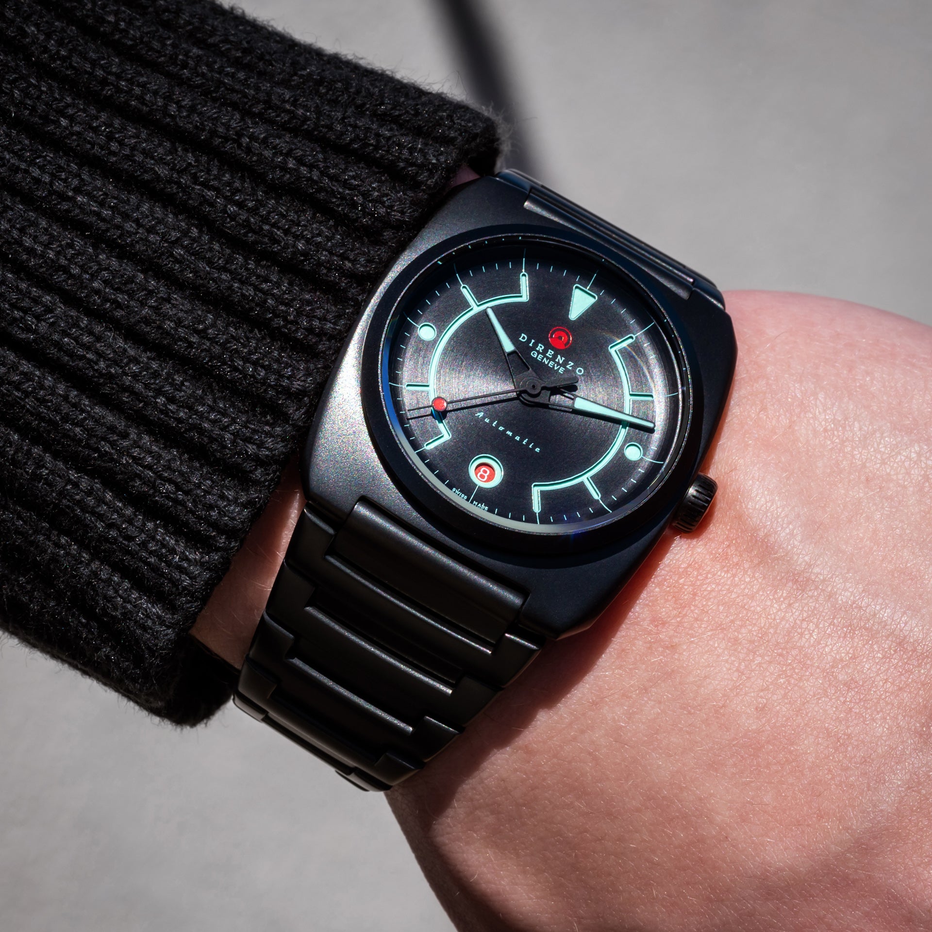 Direnzo DRZ 02R Aerolite 2026 - Black PVD Turquoise Limited Edition - Preorder Special Offer