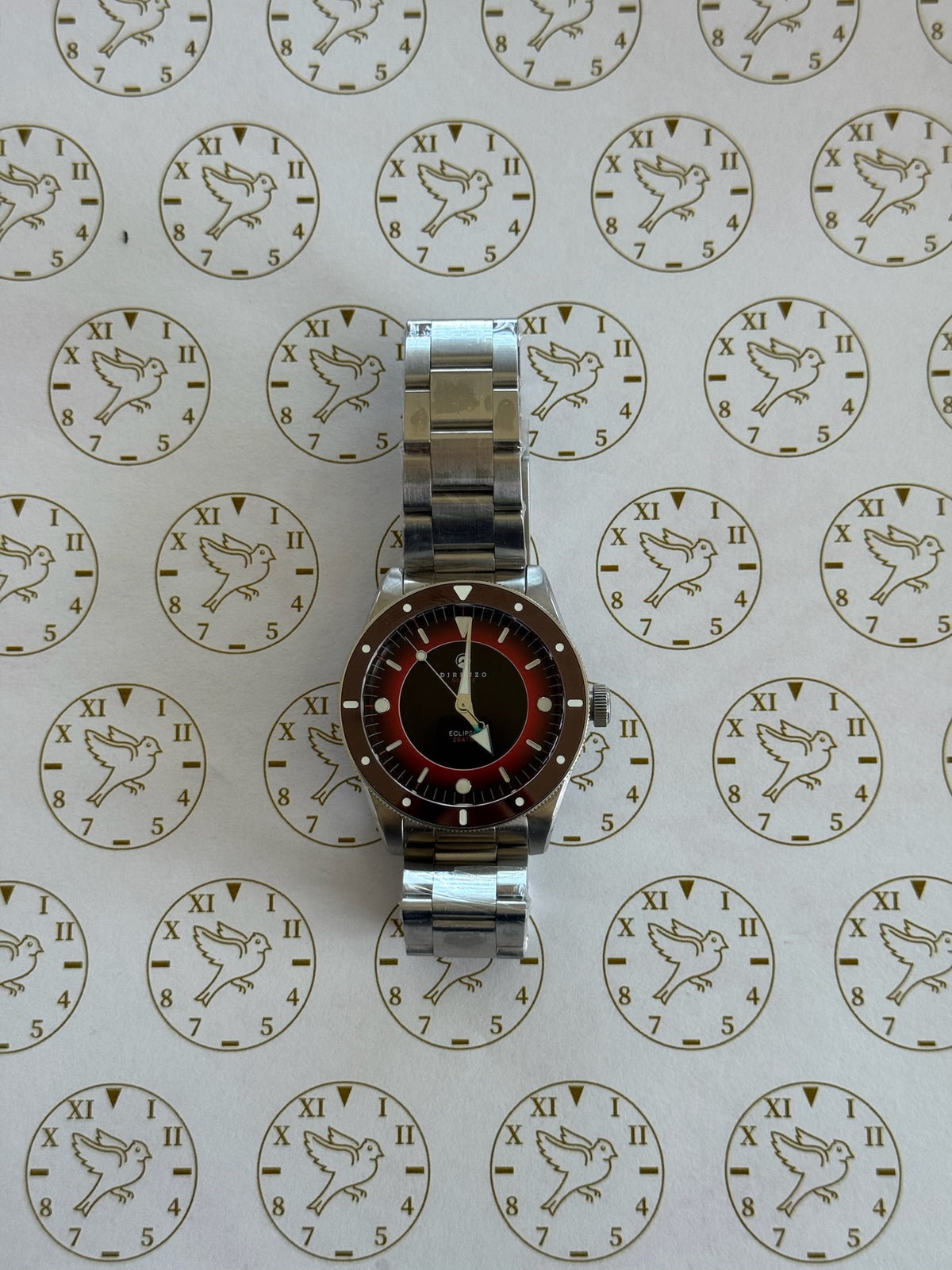 Direnzo DRZ-03 V2 Eclipse Rood (zonder datum)
