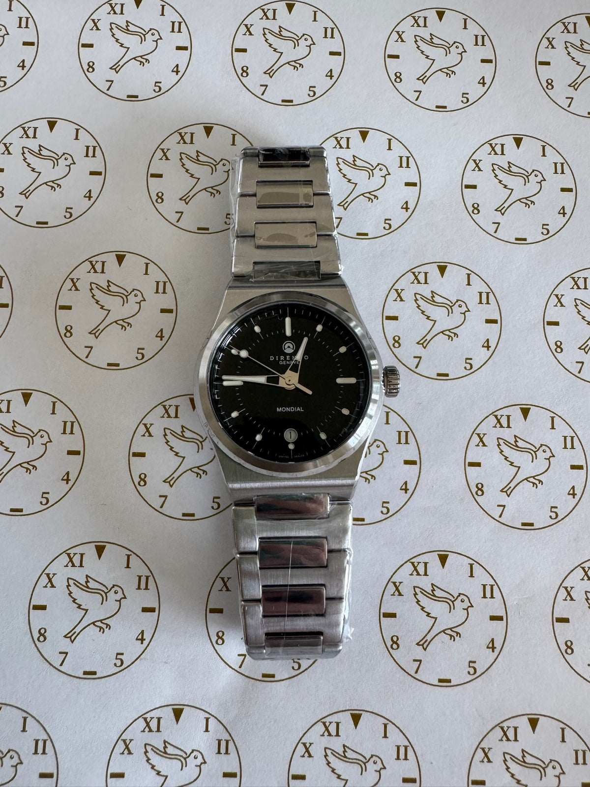 Direnzo DRZ-04R Mondial Zwart (Met Datum)