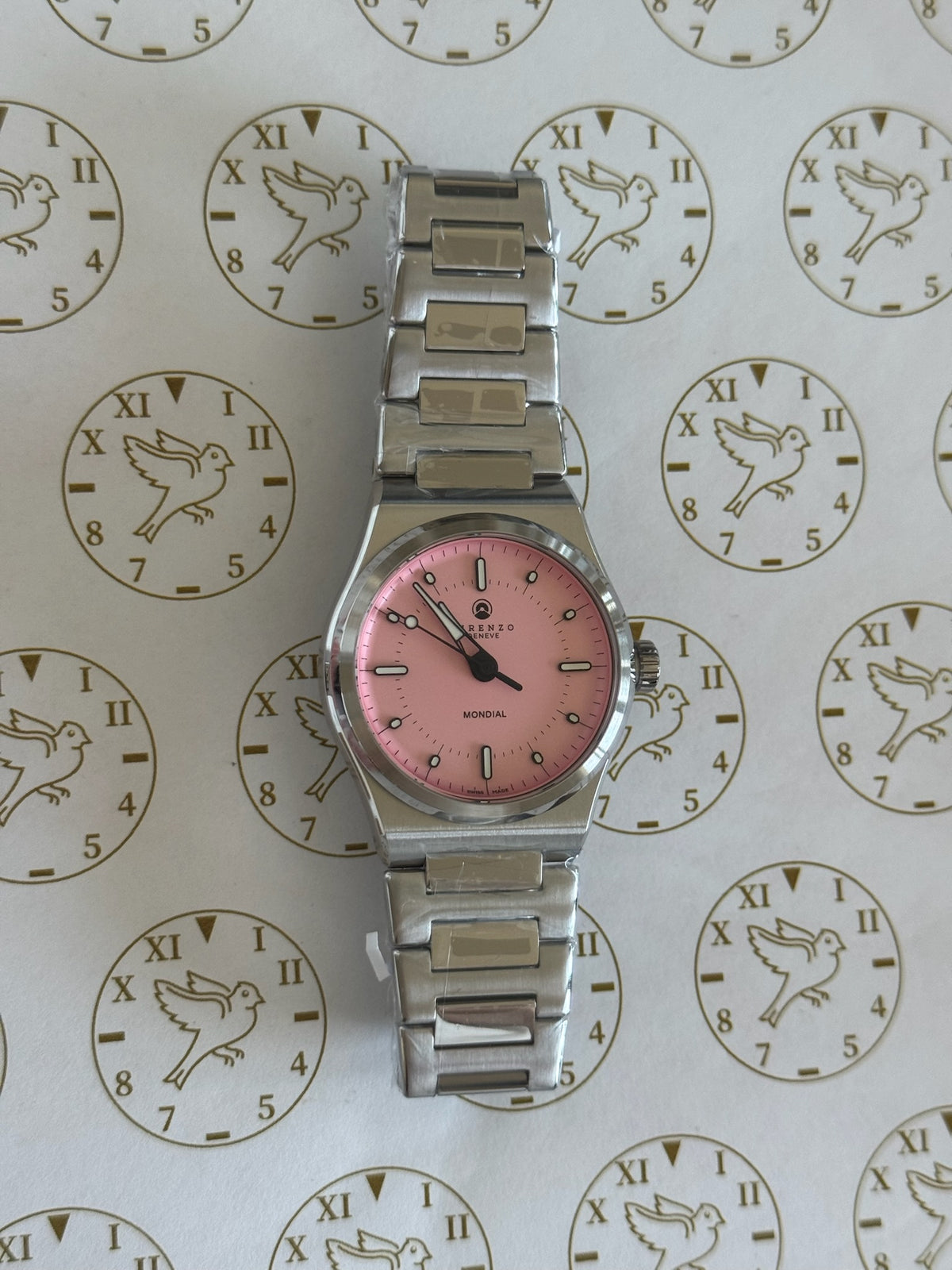 Direnzo DRZ-04R Mondial Roze (Zonder Datum)
