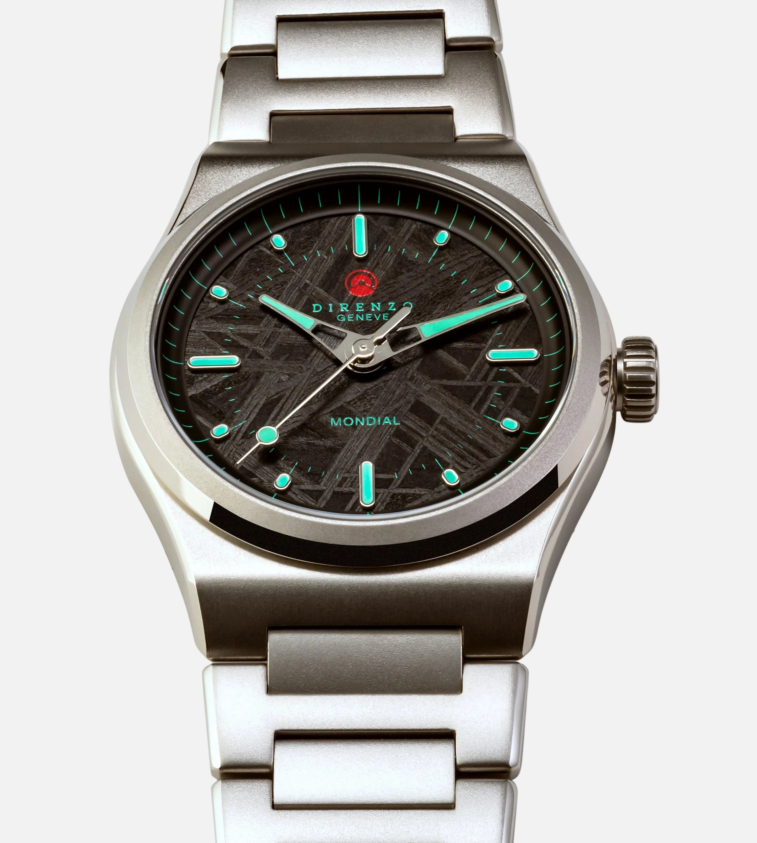 Direnzo DRZ-04R Mondial LE Sandblast Meteorite (No Date) Deluxe set